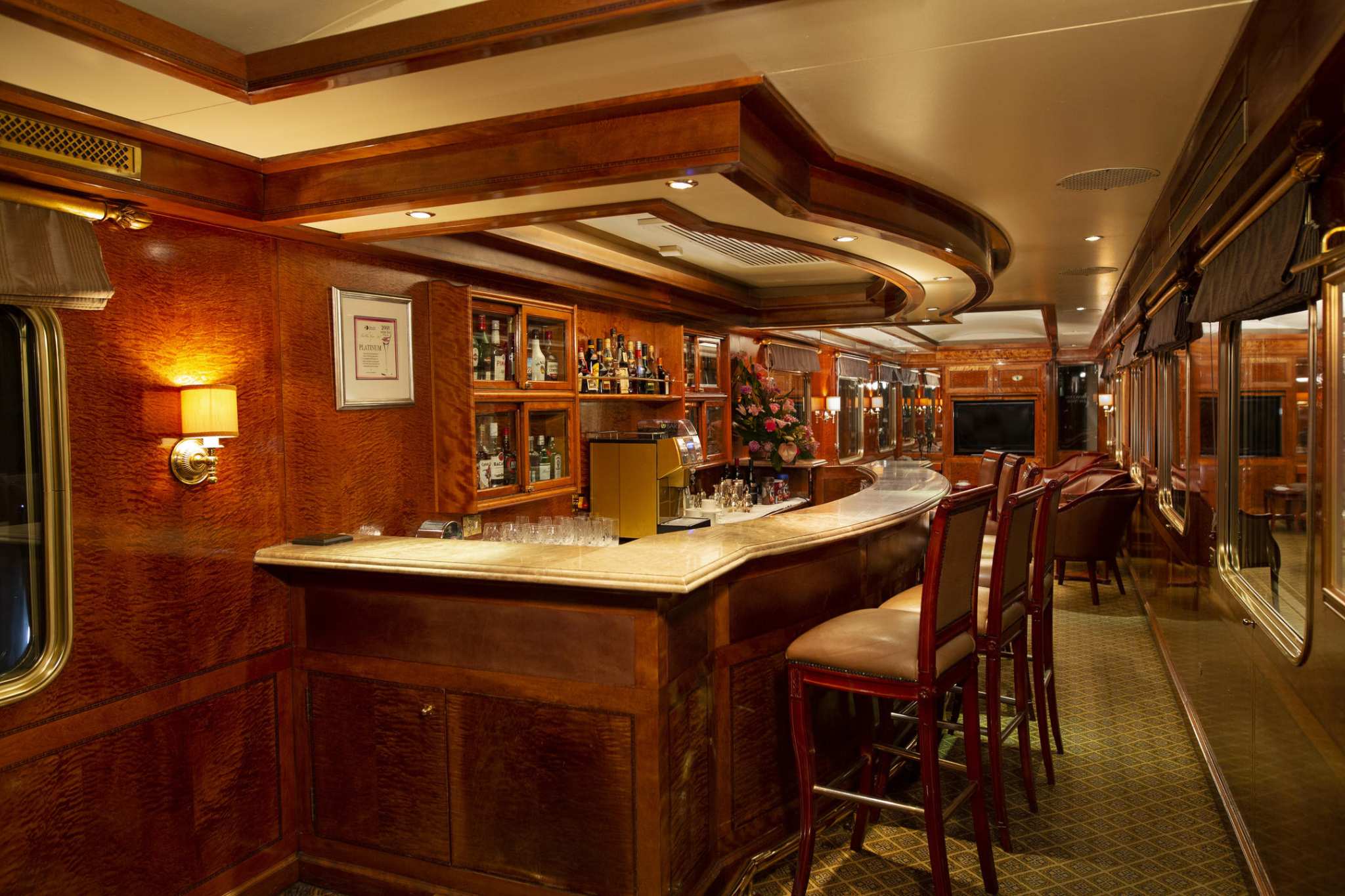 Bar on The Blue Train