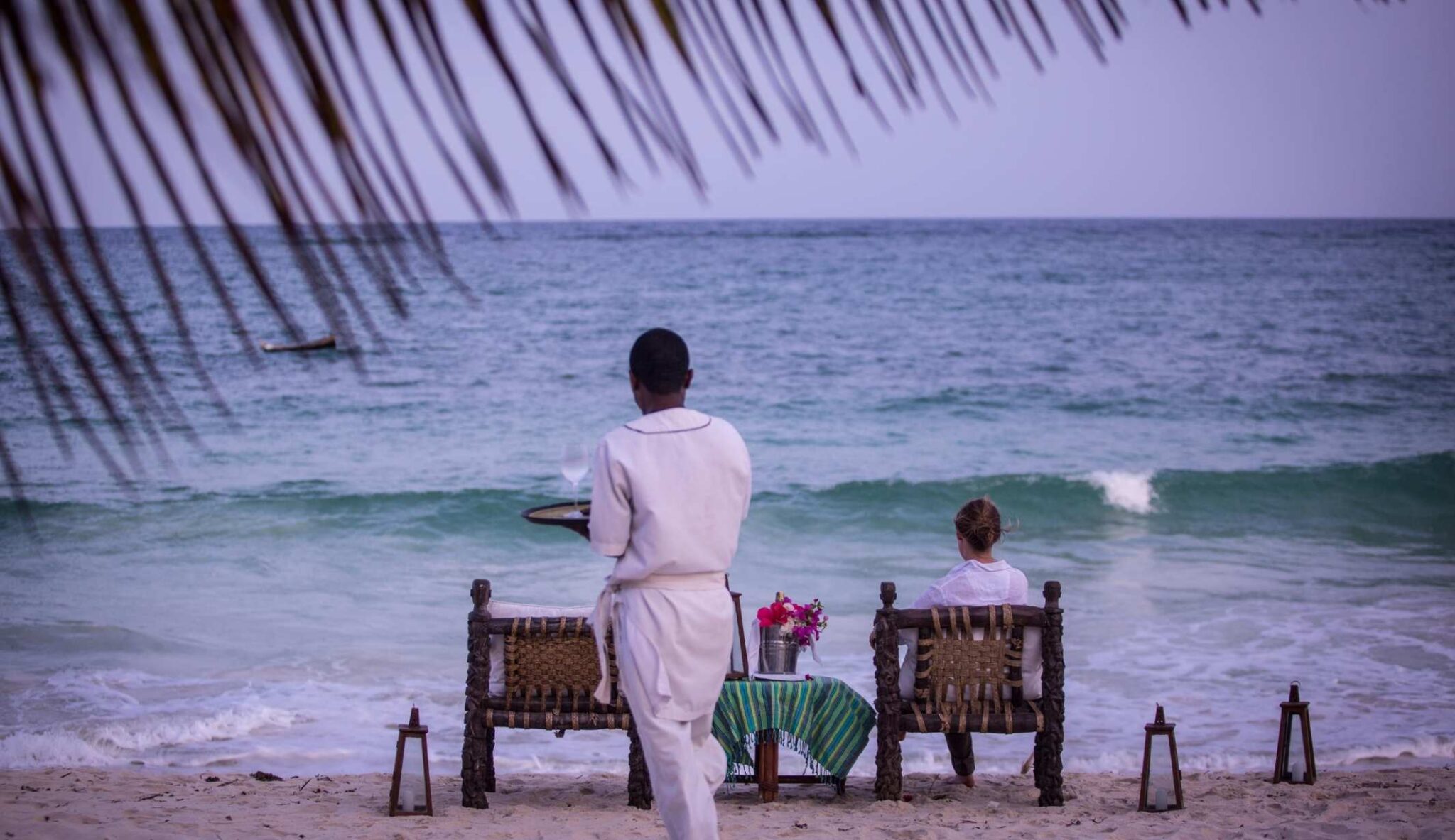 Sundowners on Diani Beach