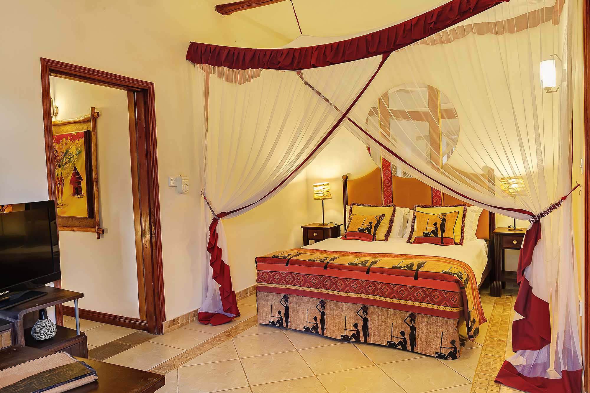 AfroChic offers an intimate experience for those seeking rest