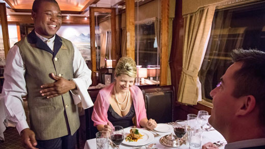 The Blue Train: Pretoria to Cape Town –  Luxury Cabin