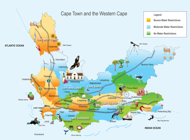 The Water Restrictions  in Cape Town: What you Need to Know