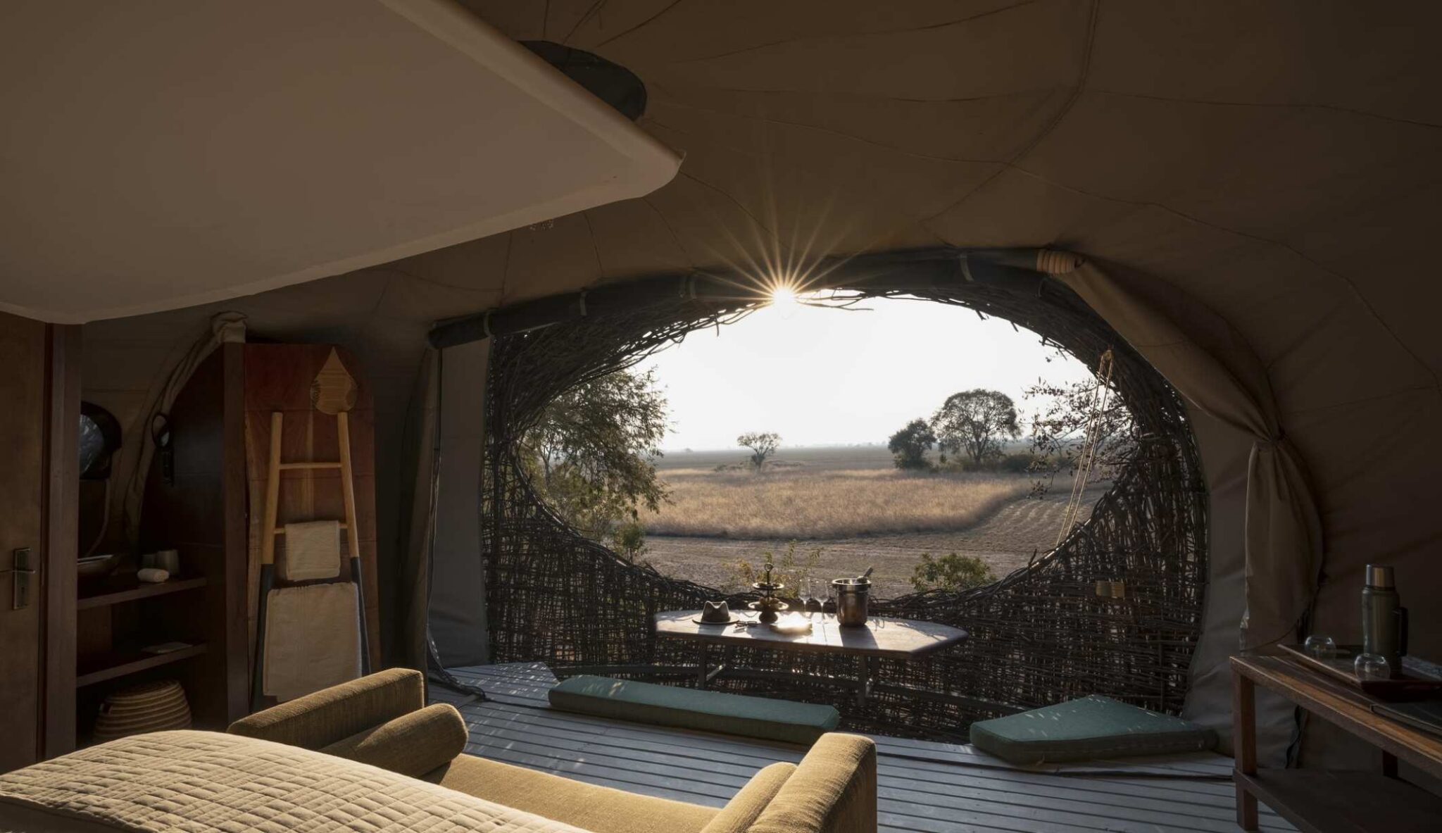 View from nest cabin