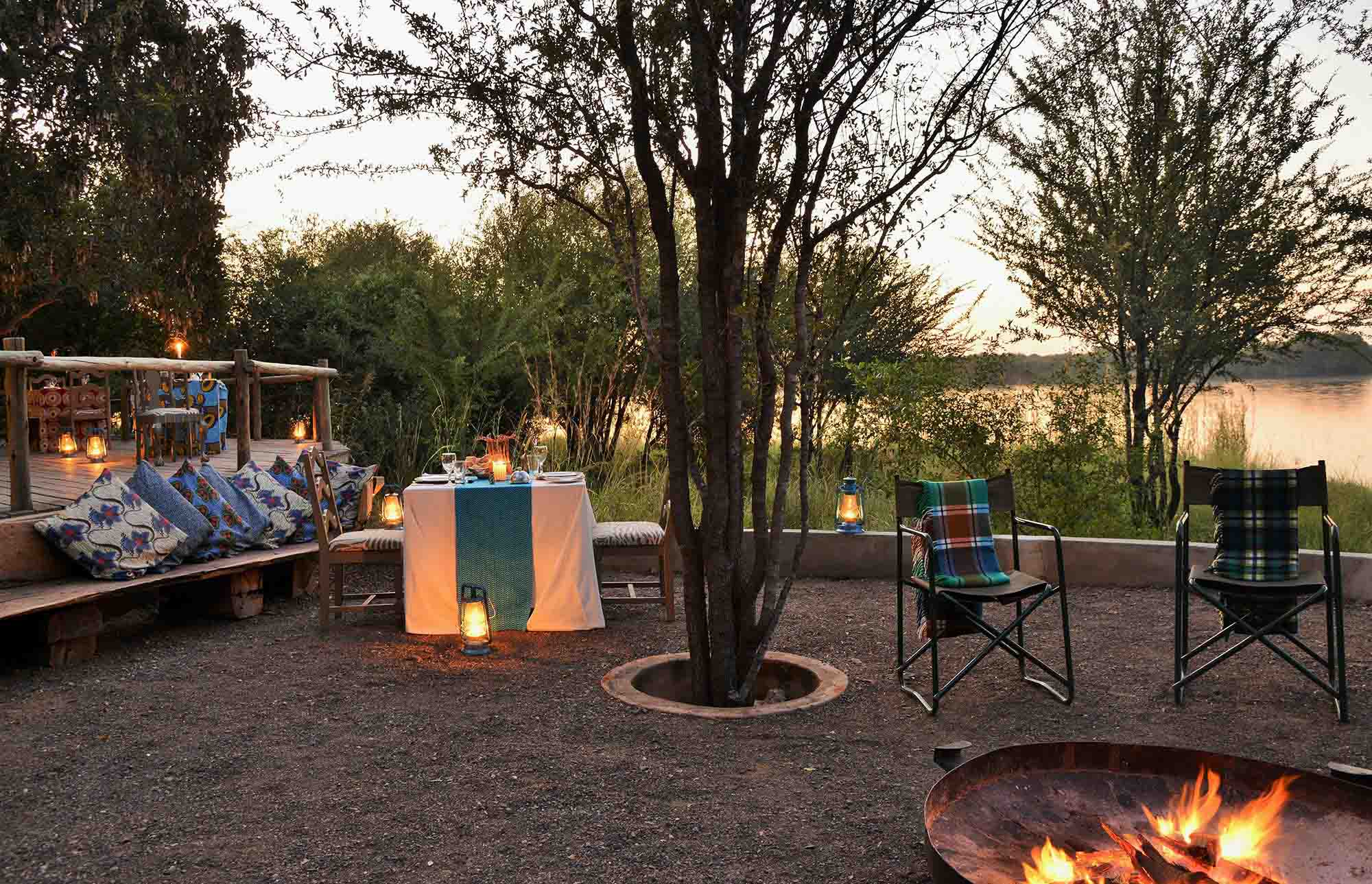 Chobe Bakwena Lodge is an intimate