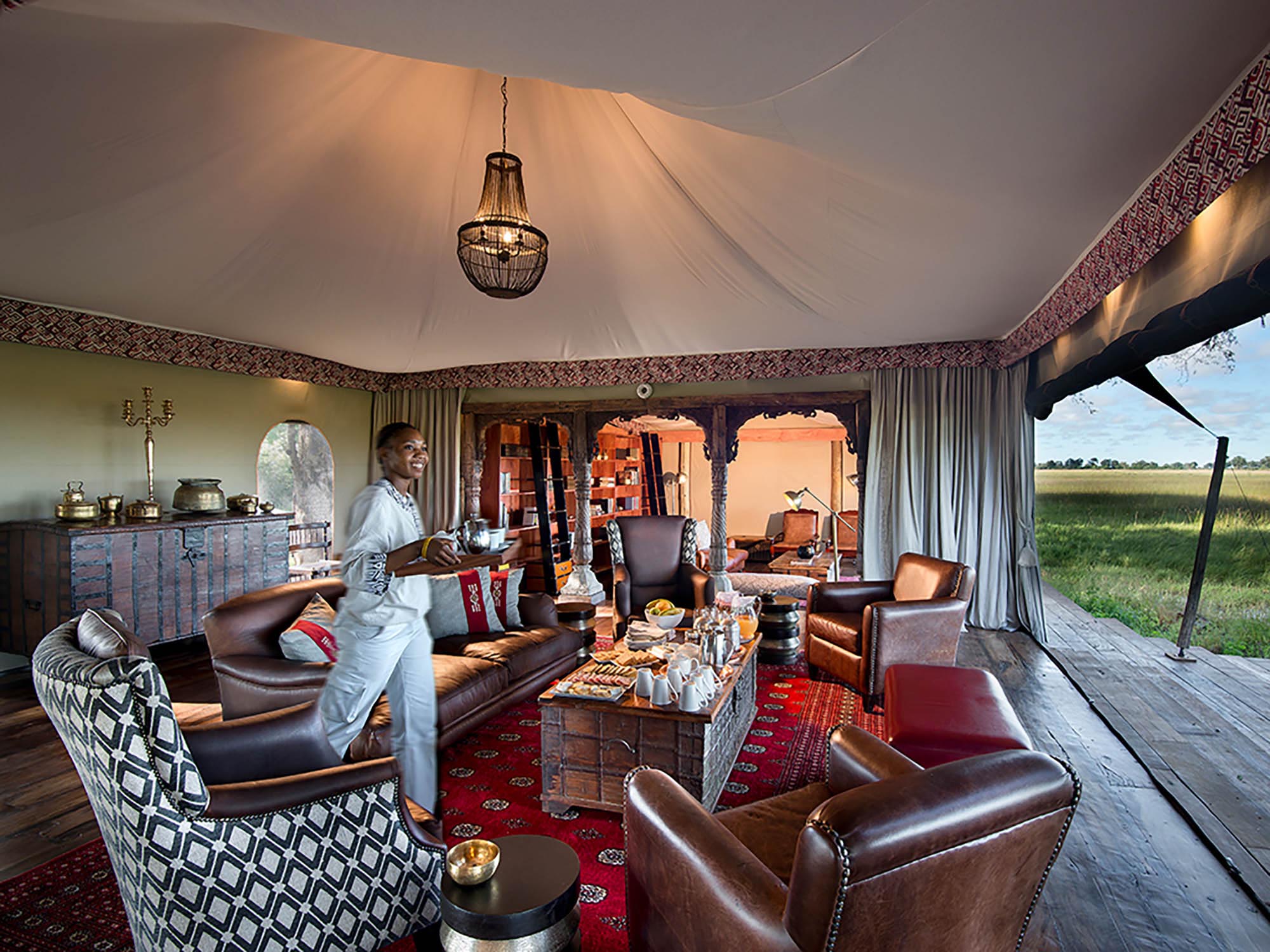 Set in the heart of the Okavango Delta