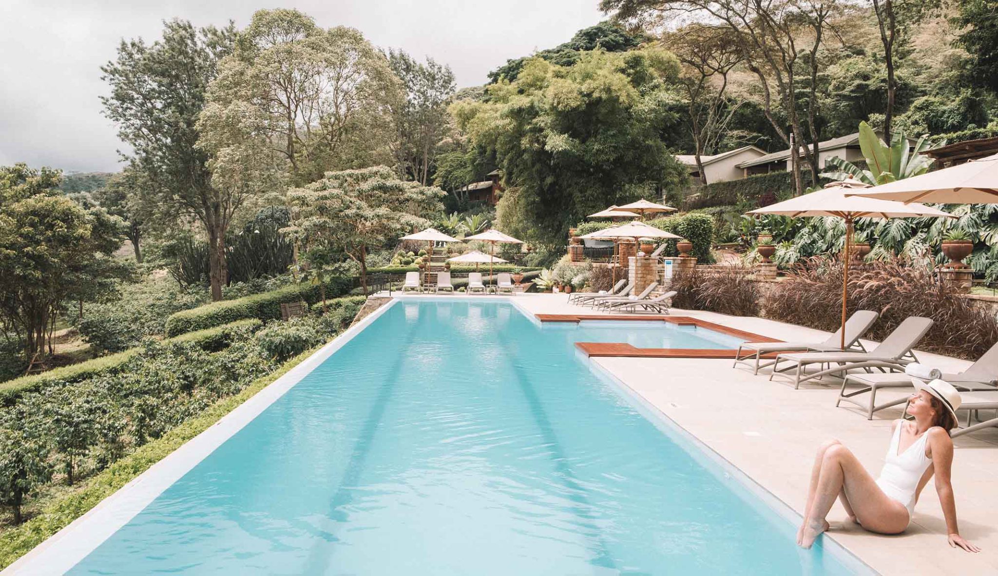 Gibb's Farm Swimming Pool