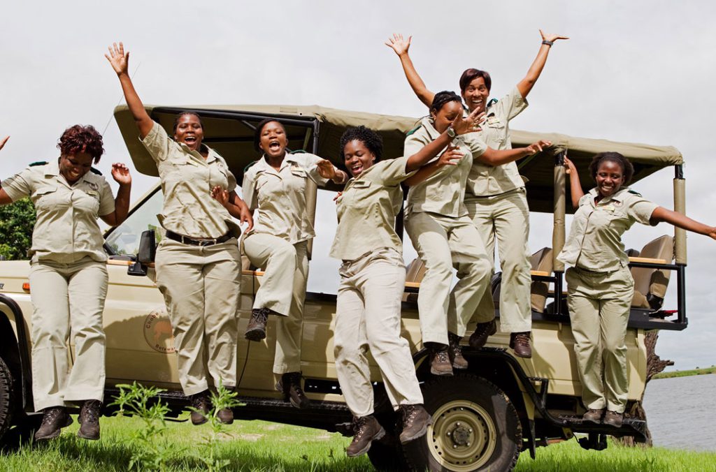 All female safari guides