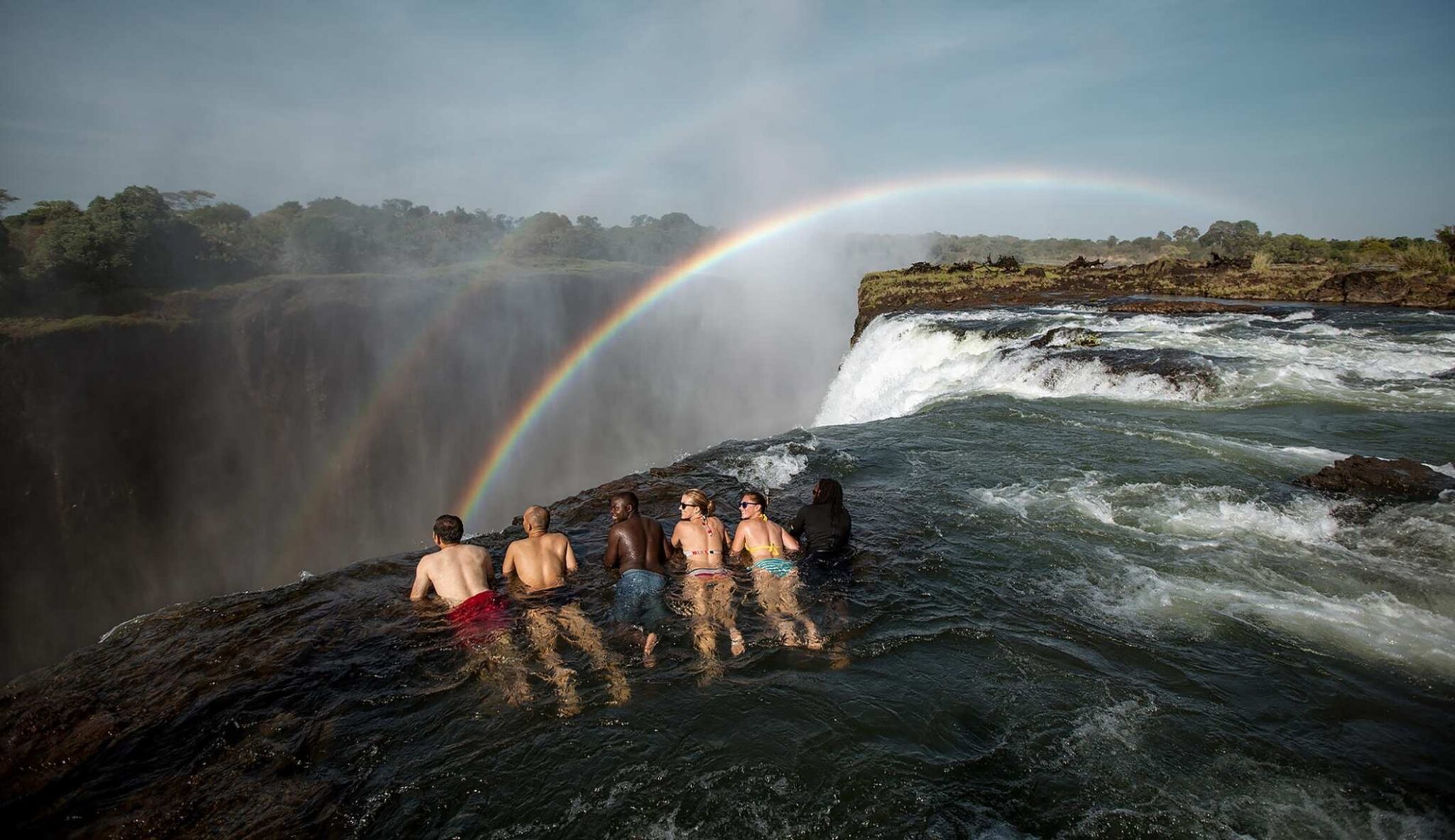 Islands of Siankaba waterfall