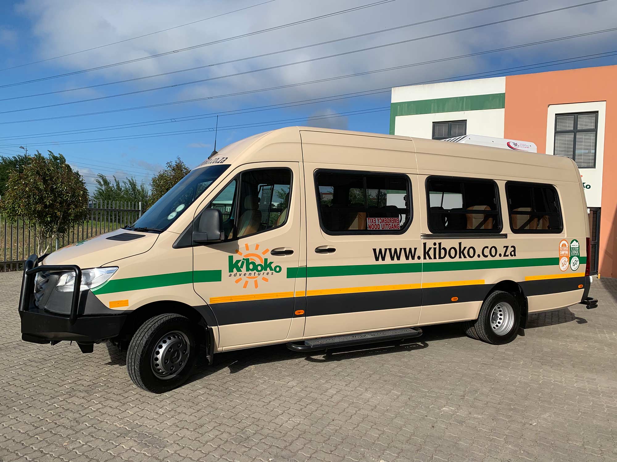 Comfortable safari tour vehicle from Kruger to Victoria Falls and on to Chobe National Park.