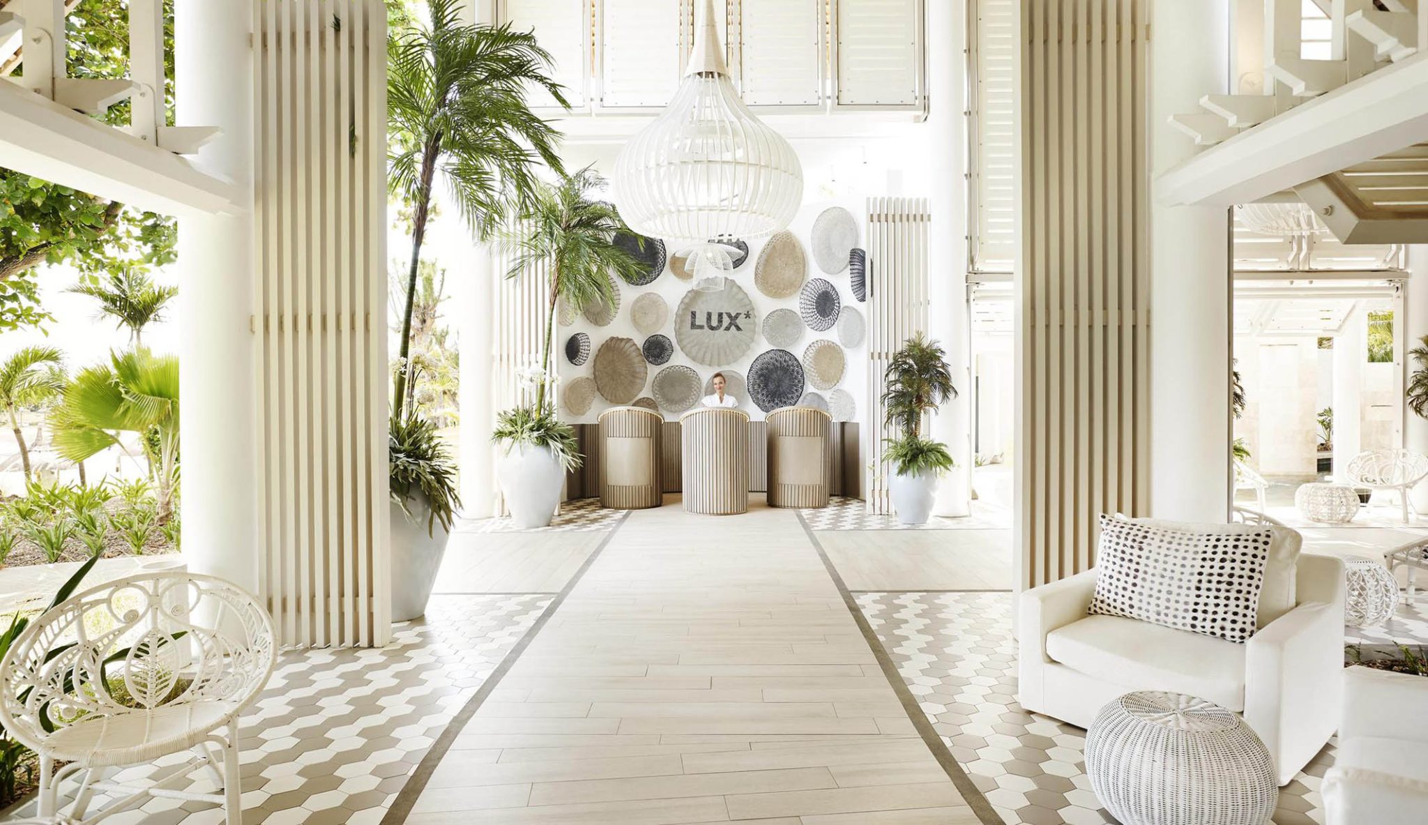 LUX Grand Gaube Reception