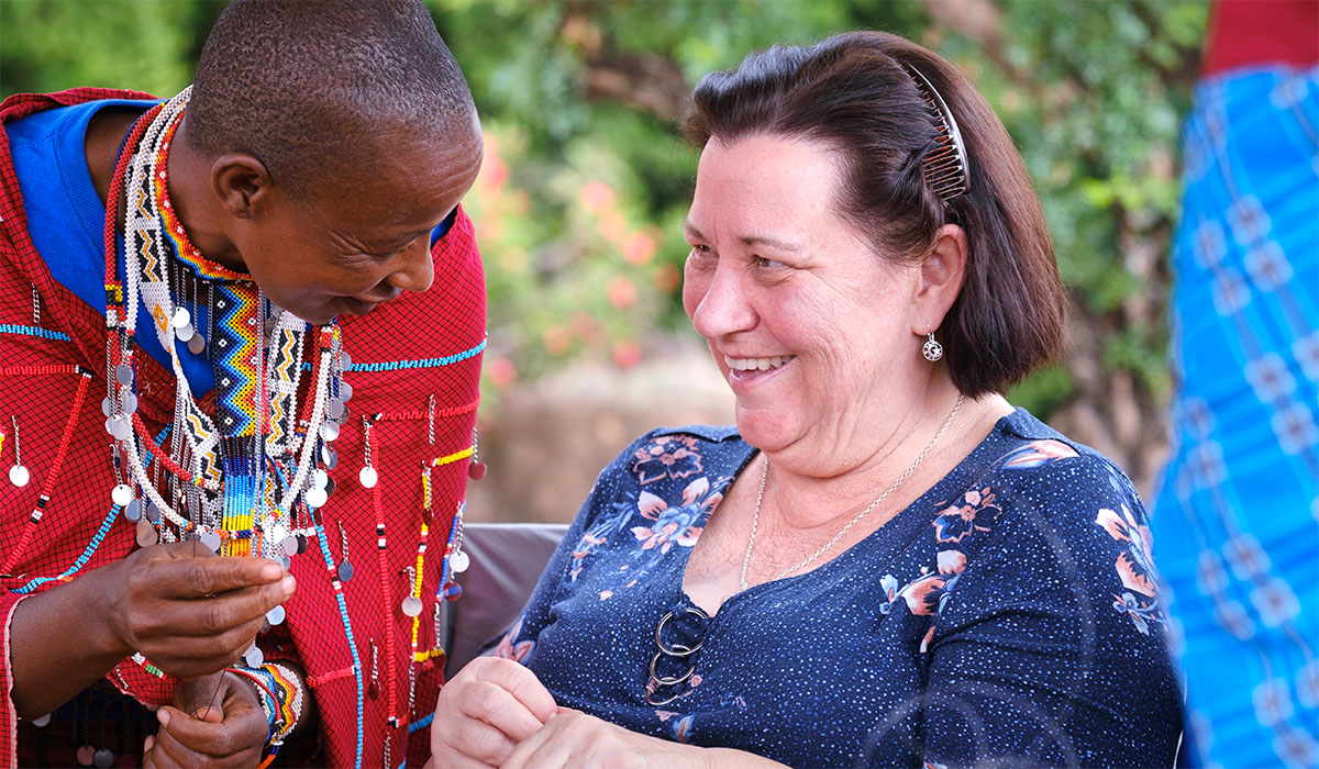 Maasai Beading Ladies Safari