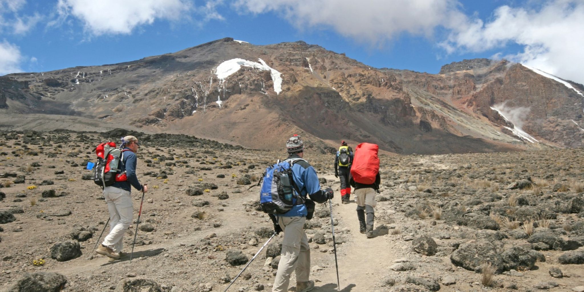 Machame route to Kilimanjaro