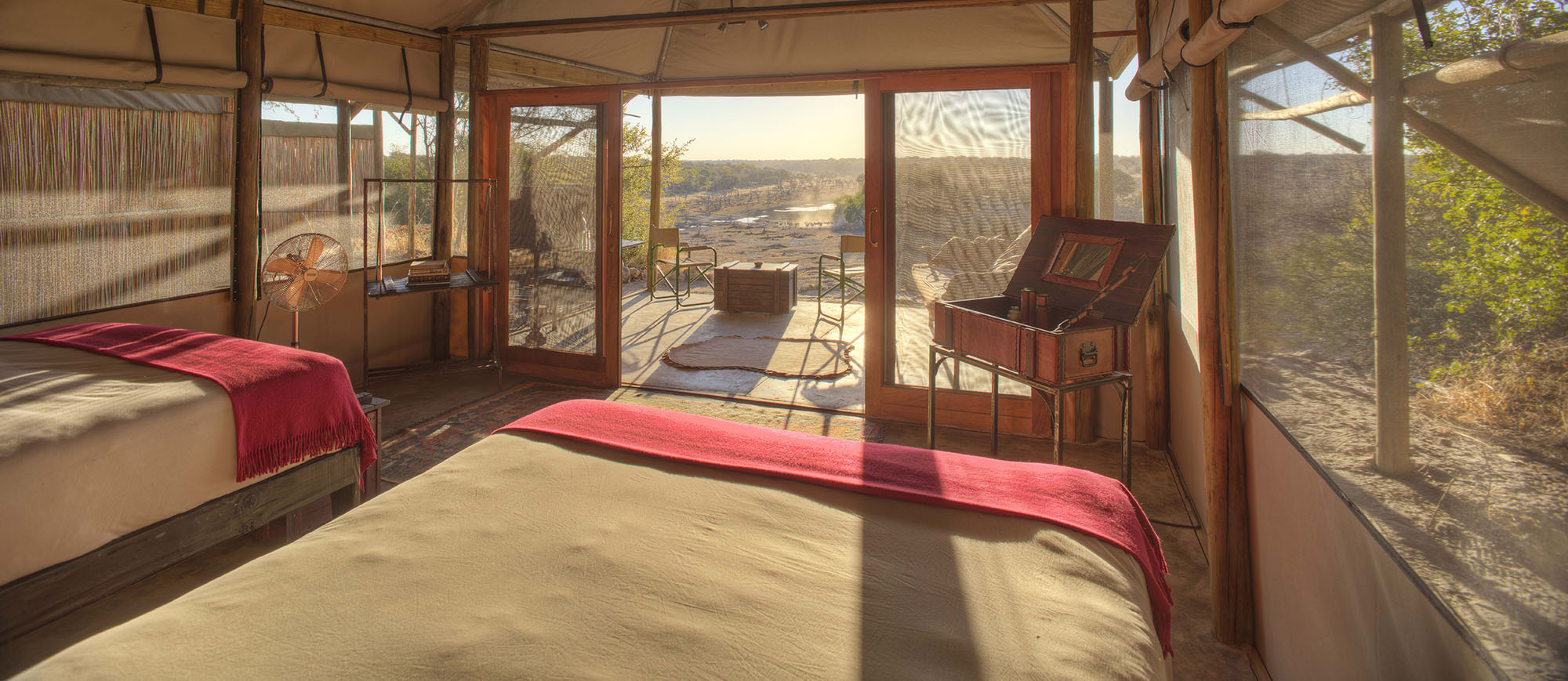 or simply relaxing in the plunge pool where you may spot elephants and other wildlife.