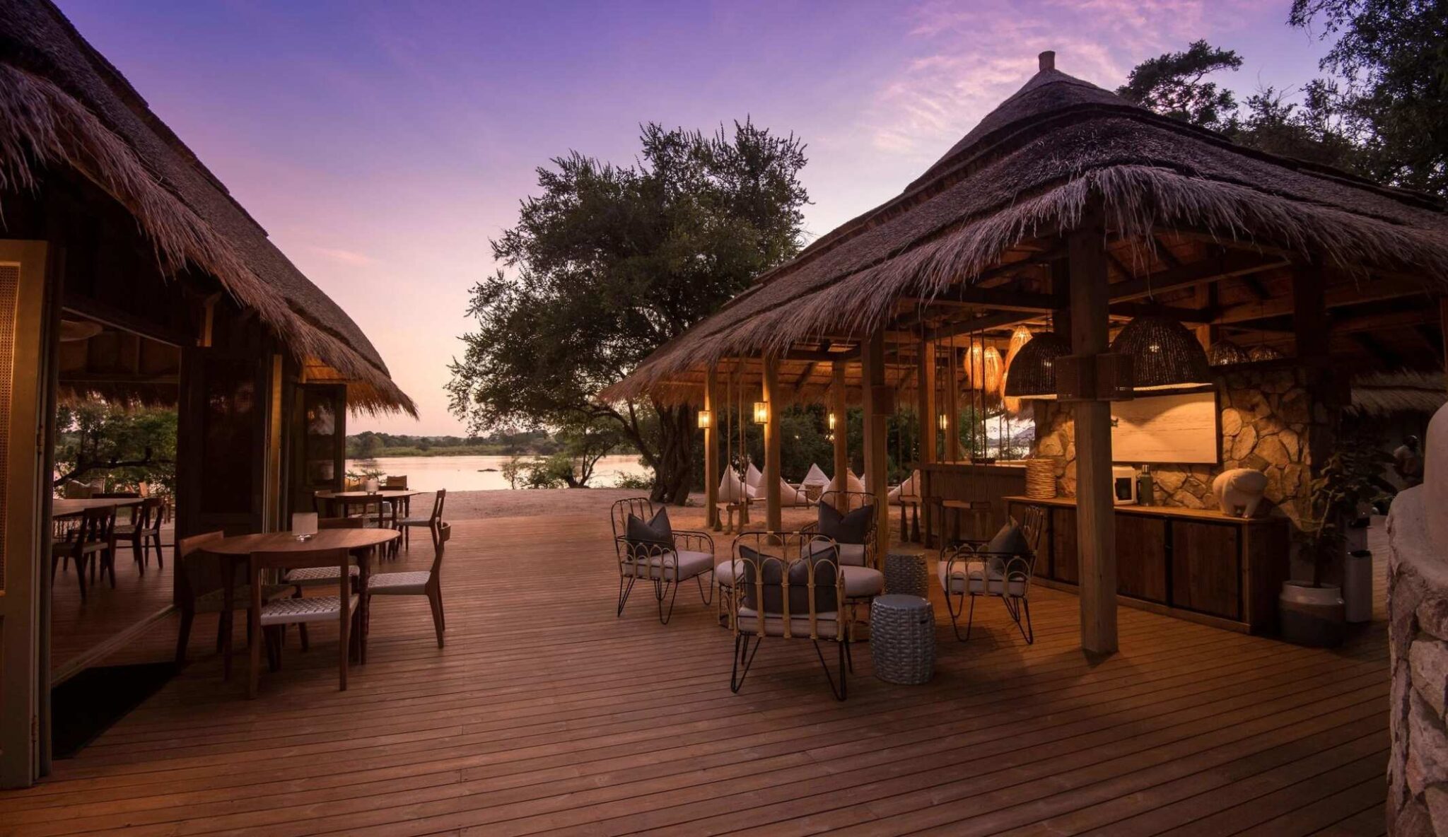 Mpala Jena at sunset