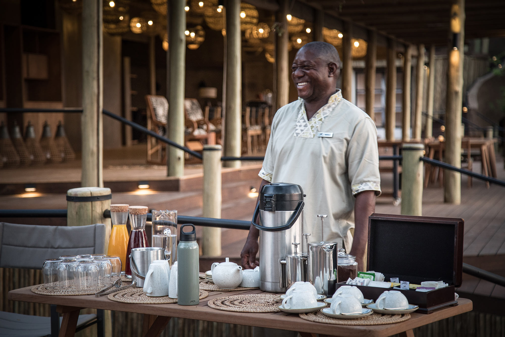 and at night offering a chance to see some of the more elusive animals