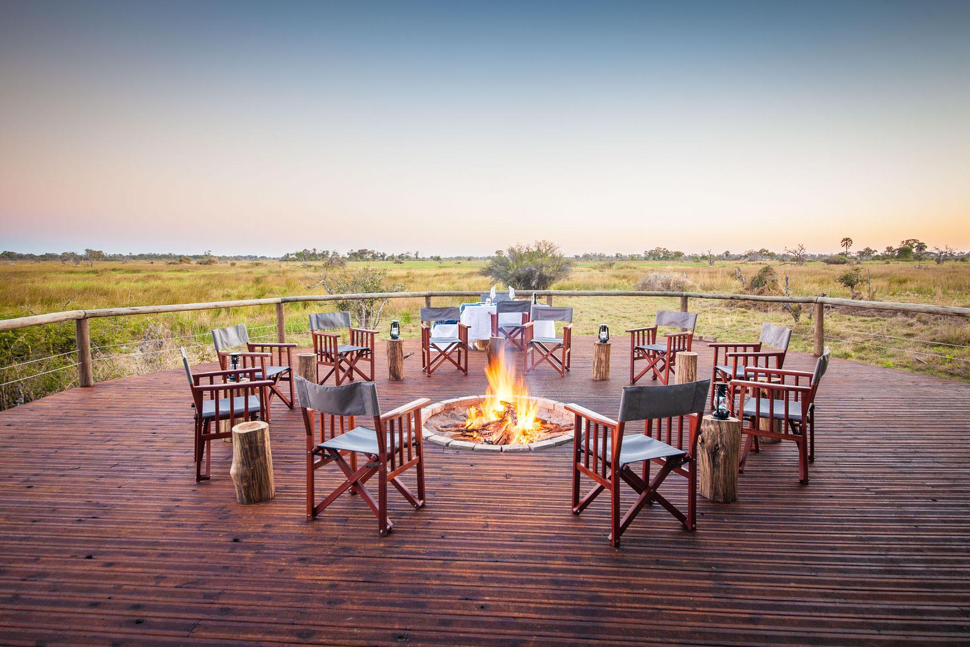 The Dinare Camps are located in a private concession