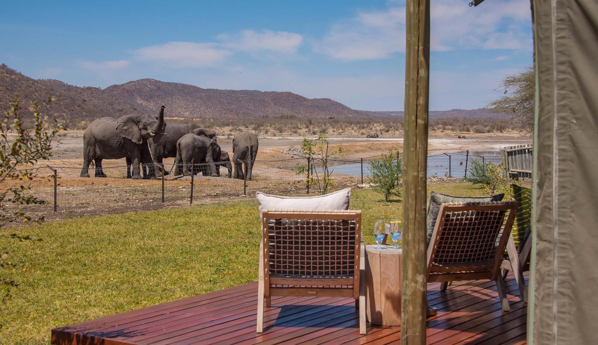 Viewing Deck at Tao Game Lodge Madikwe