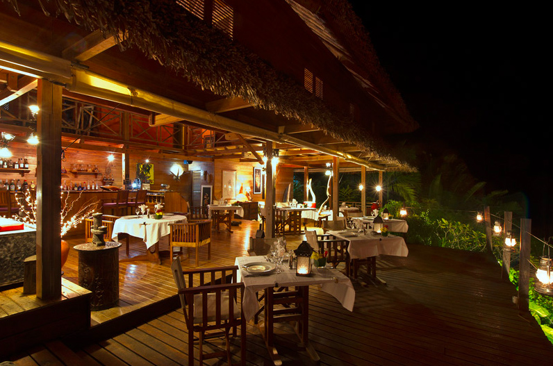 lying between Nosy Be and the main island. In English