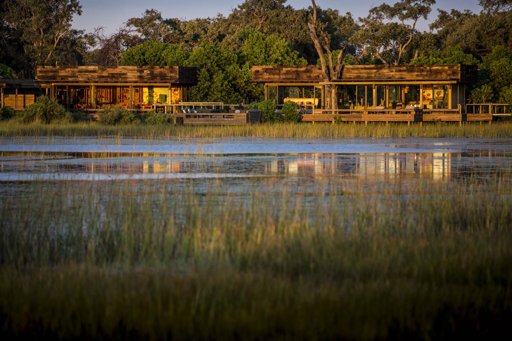 Vumbura Plains Camp is unlike any safari camp you will have seen before. Each large