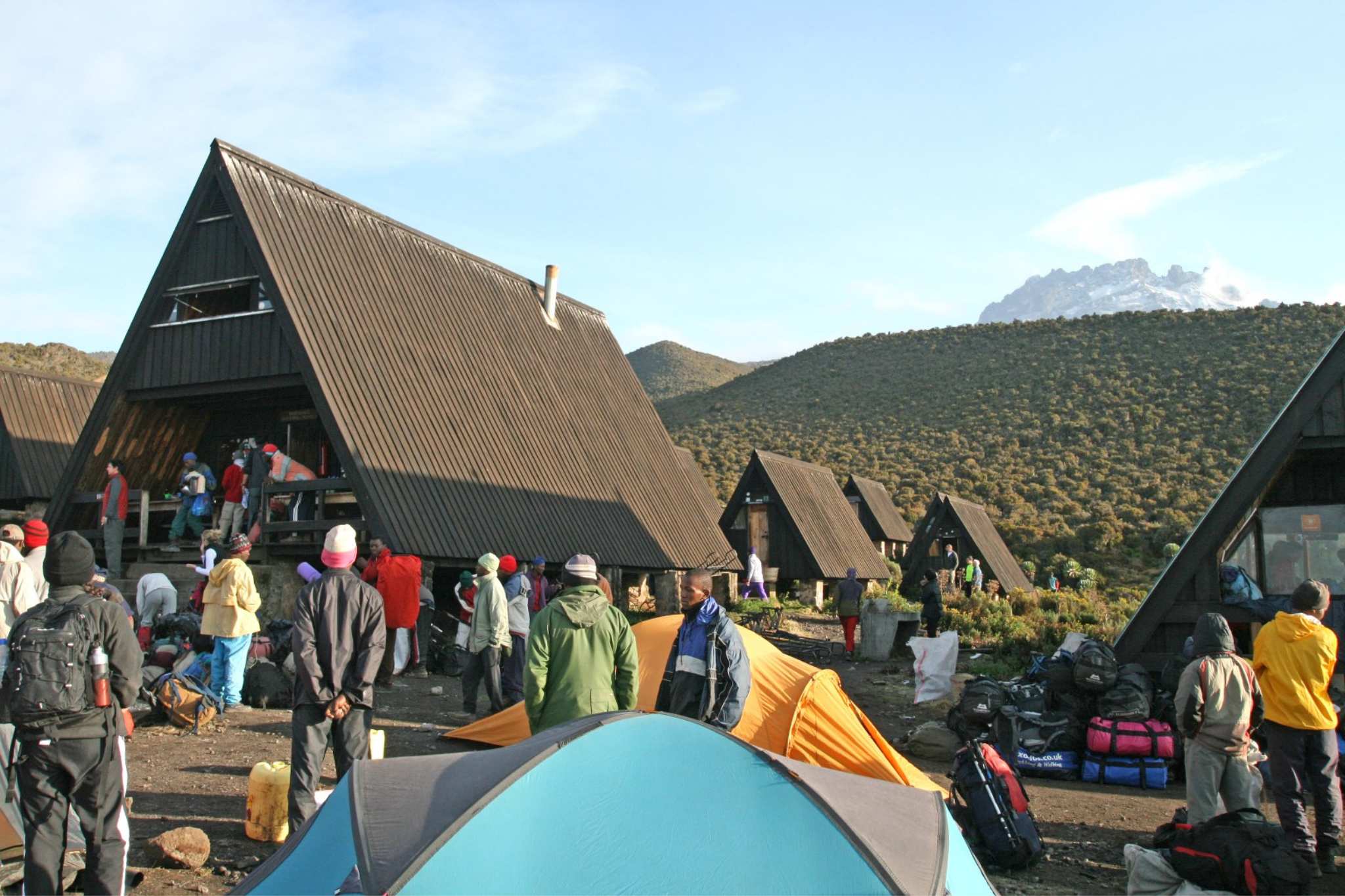 Meeting point for the Group trek Marangu Route
