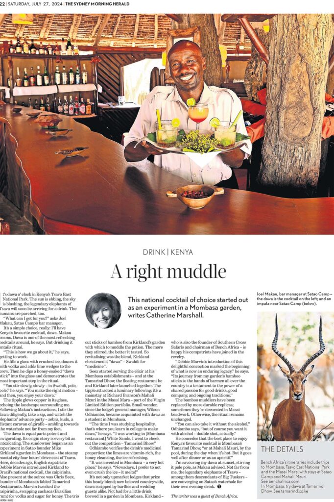 A Right Muddle – The Dawa Cocktail