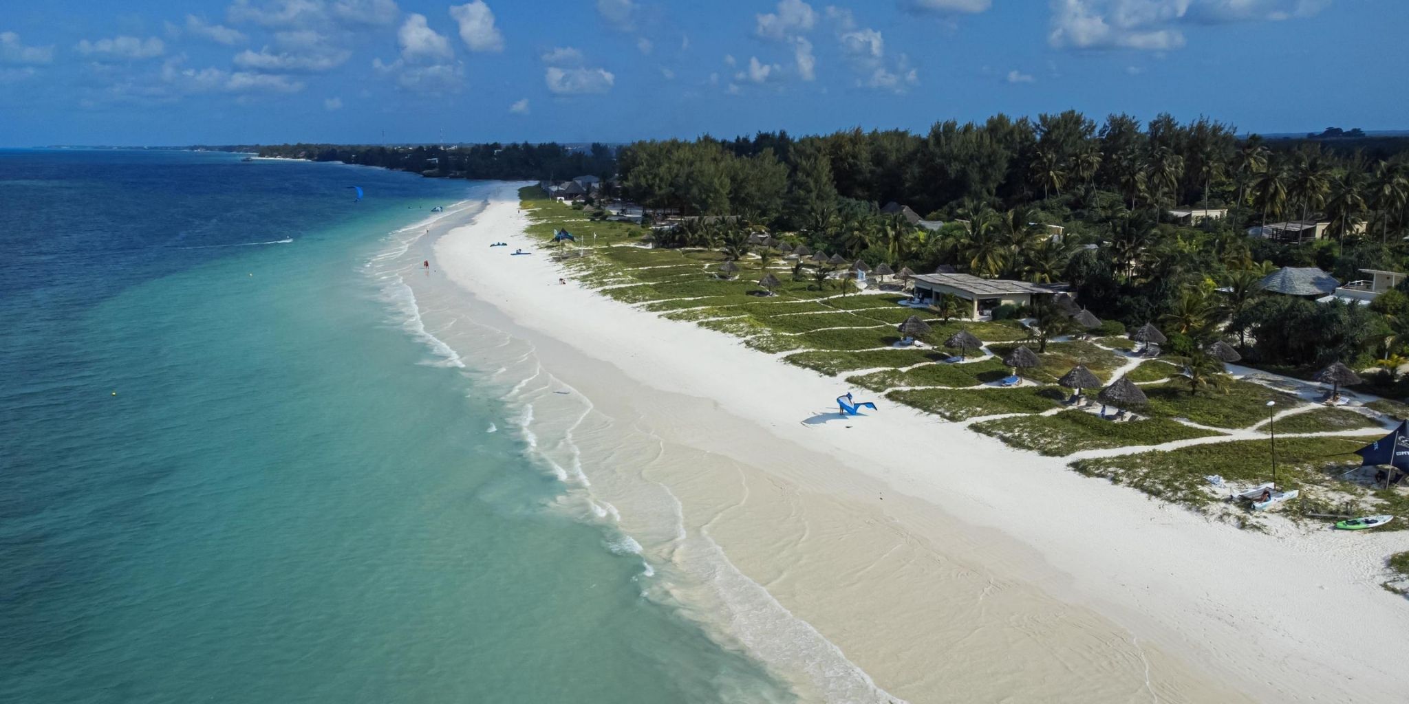 Paji Beach with crystal blue water and white sand