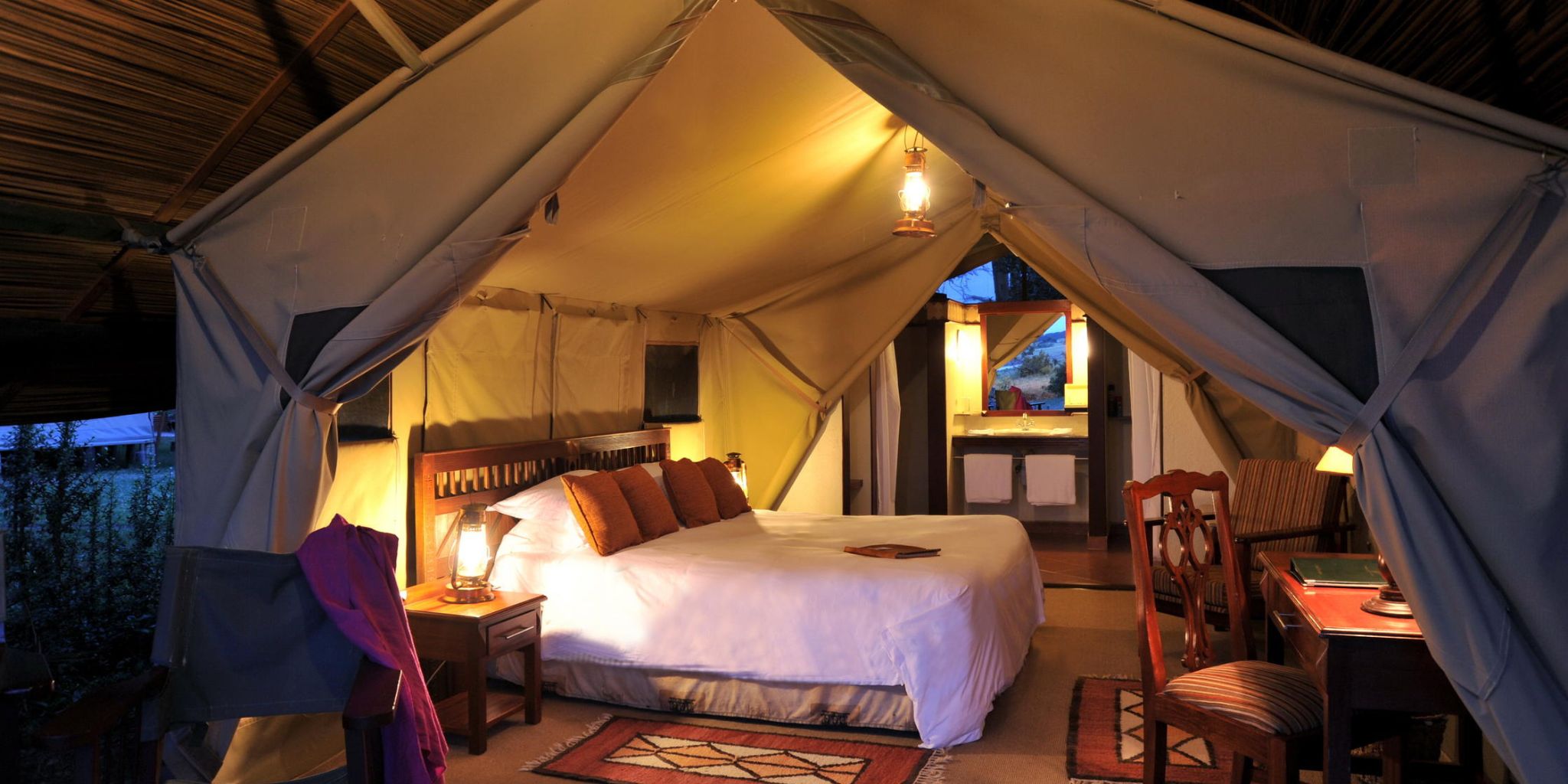 Stunning Tented Camp from Ben Dessen Explore Kenya Experience