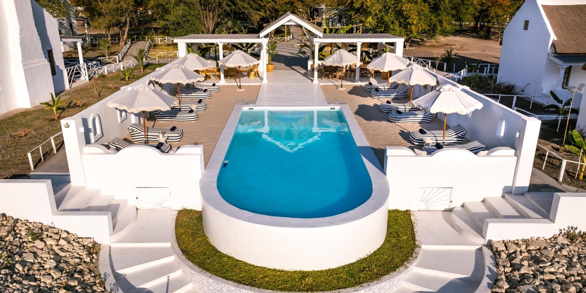 View of luxurious pool at Grays Eden Sanctuary