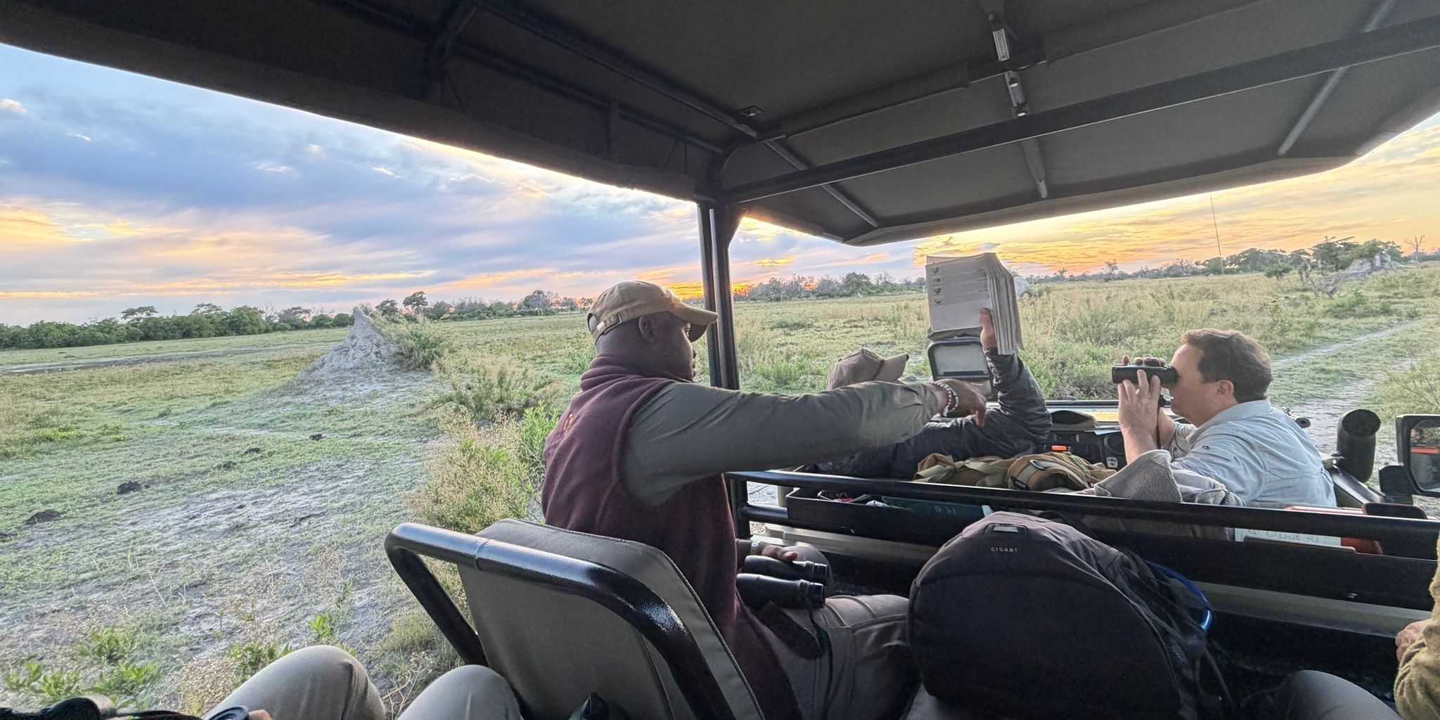 Game drive training wit Kwapa Concession
